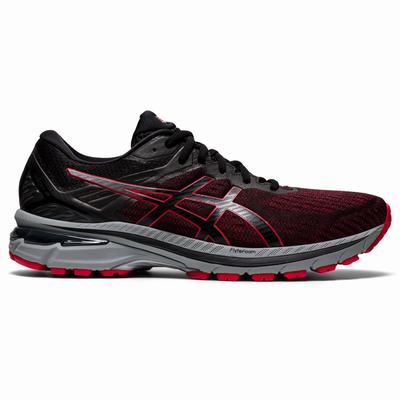 Asics Gt-2000 9 - Miesten Juoksukengät - Mustat/Punainen